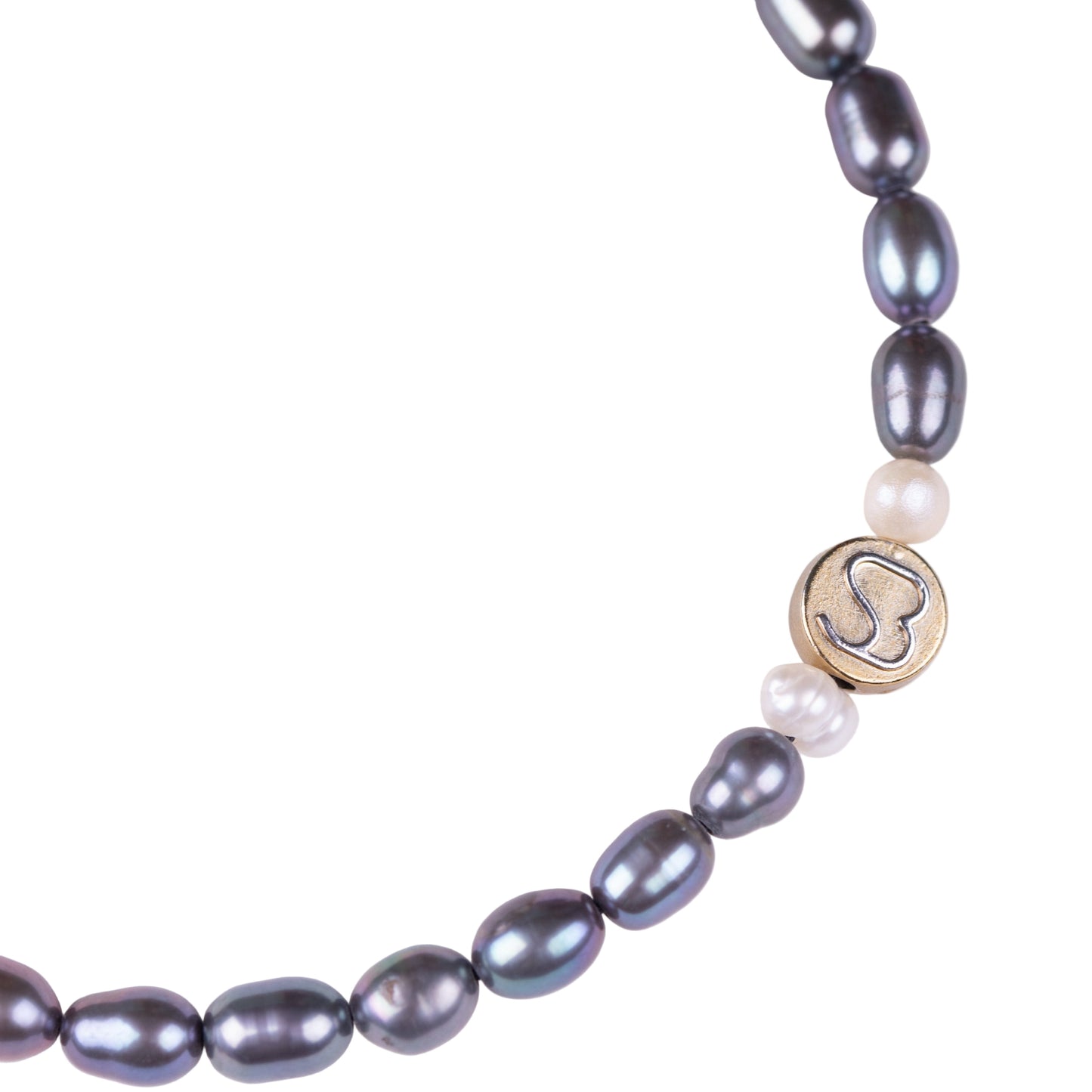 SandChain - Freshwater Grey Pearl