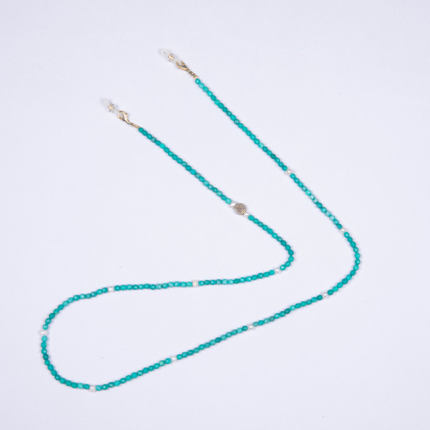 SandChain - Blue Turquoise Faceted
