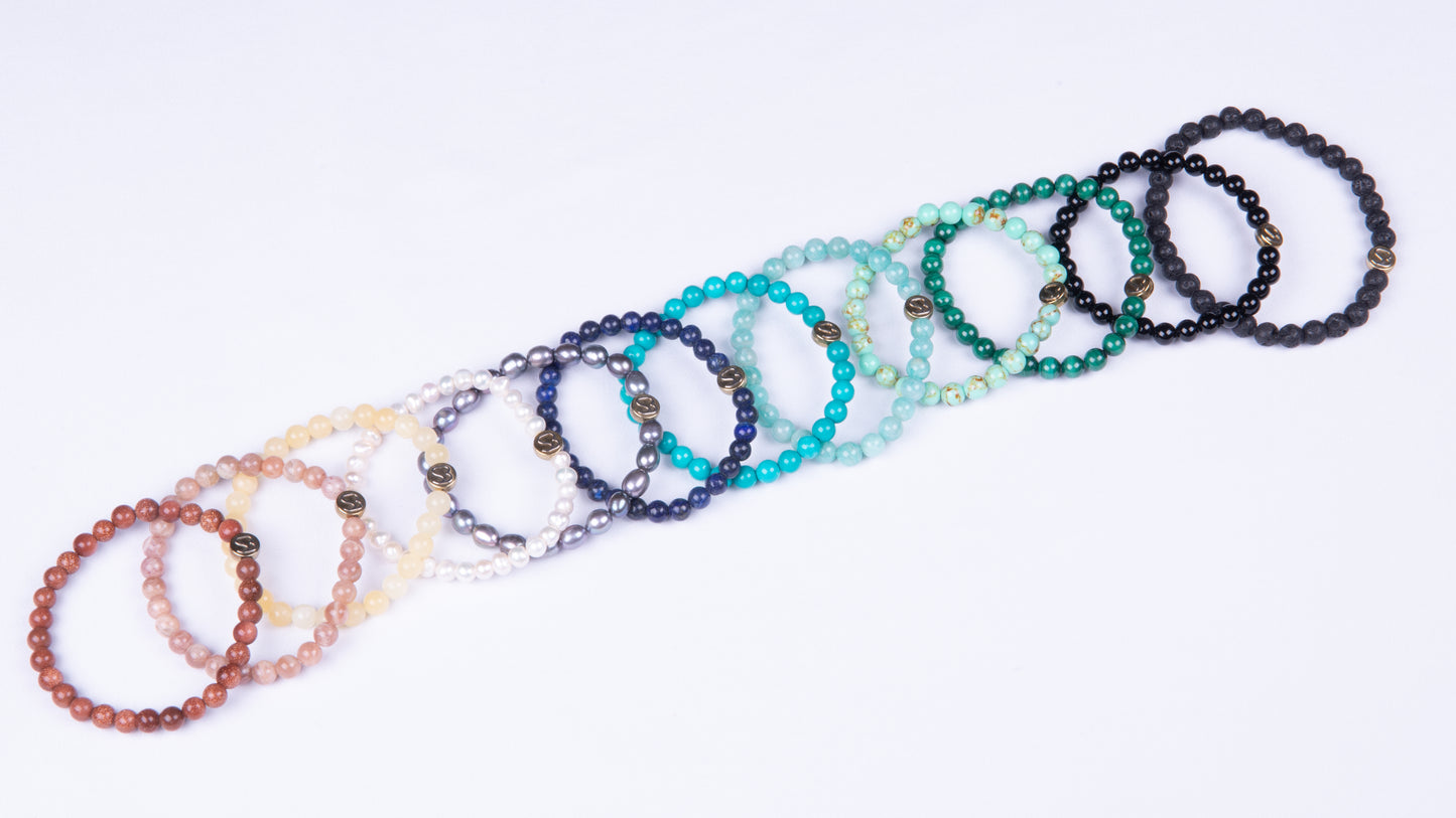 SandBracelet Elastic - Green Turquoise