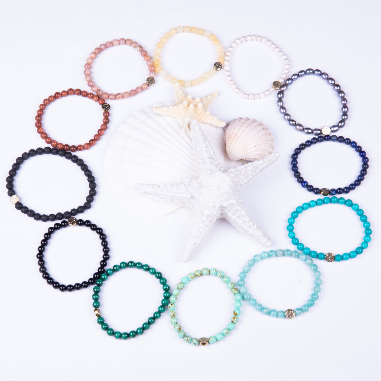 SandBracelet Elastic - Green Turquoise