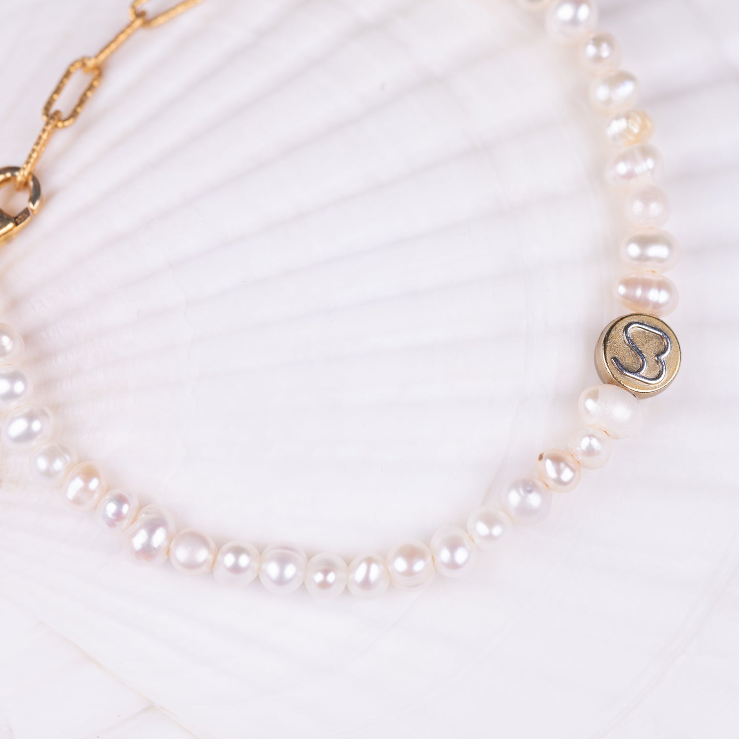 SandBracelet Chain - Freshwater Pearl