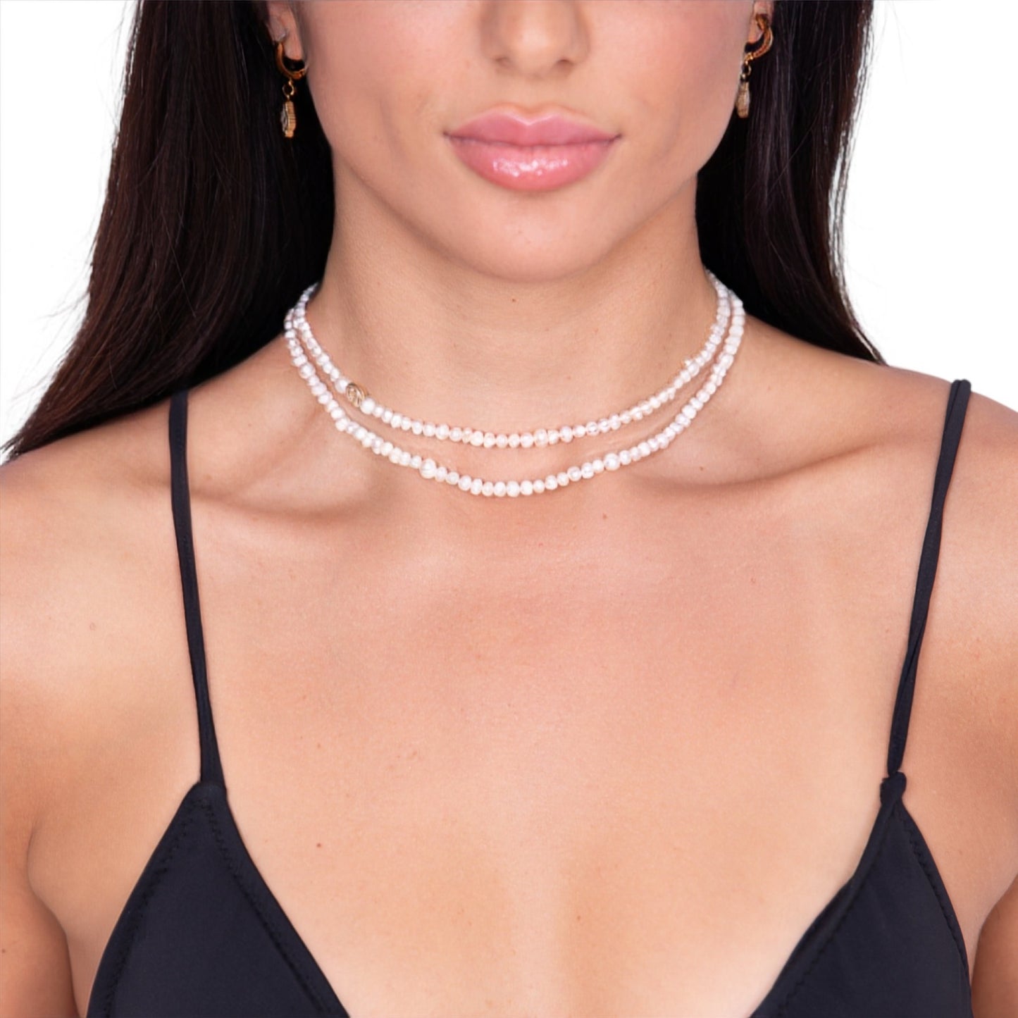 SandChain - Freshwater Grey Pearl