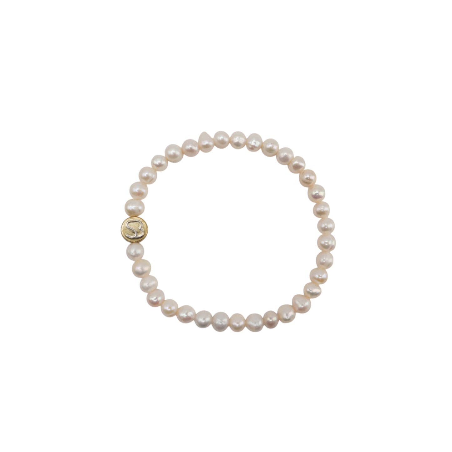 SandBracelet Elastic - Freshwater Pearl