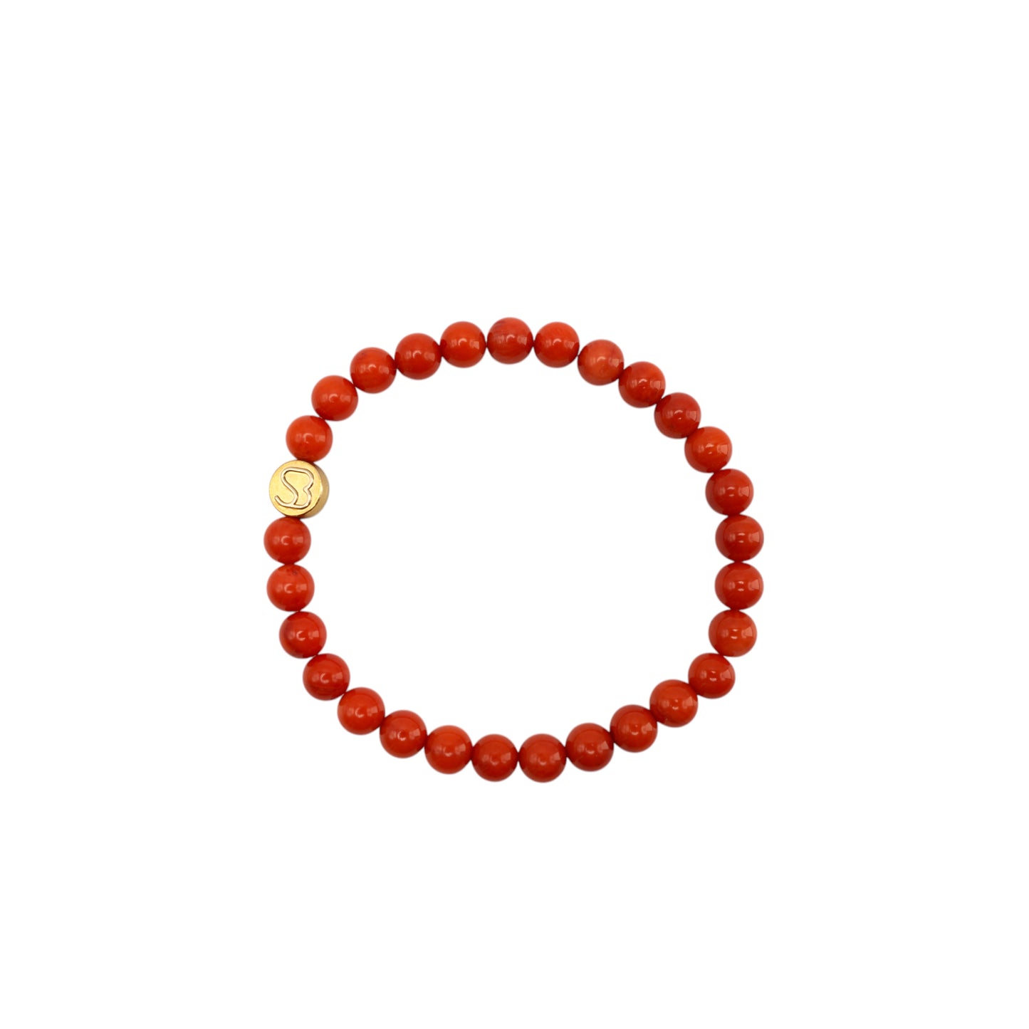 SandBracelet Elastic - Red Coral
