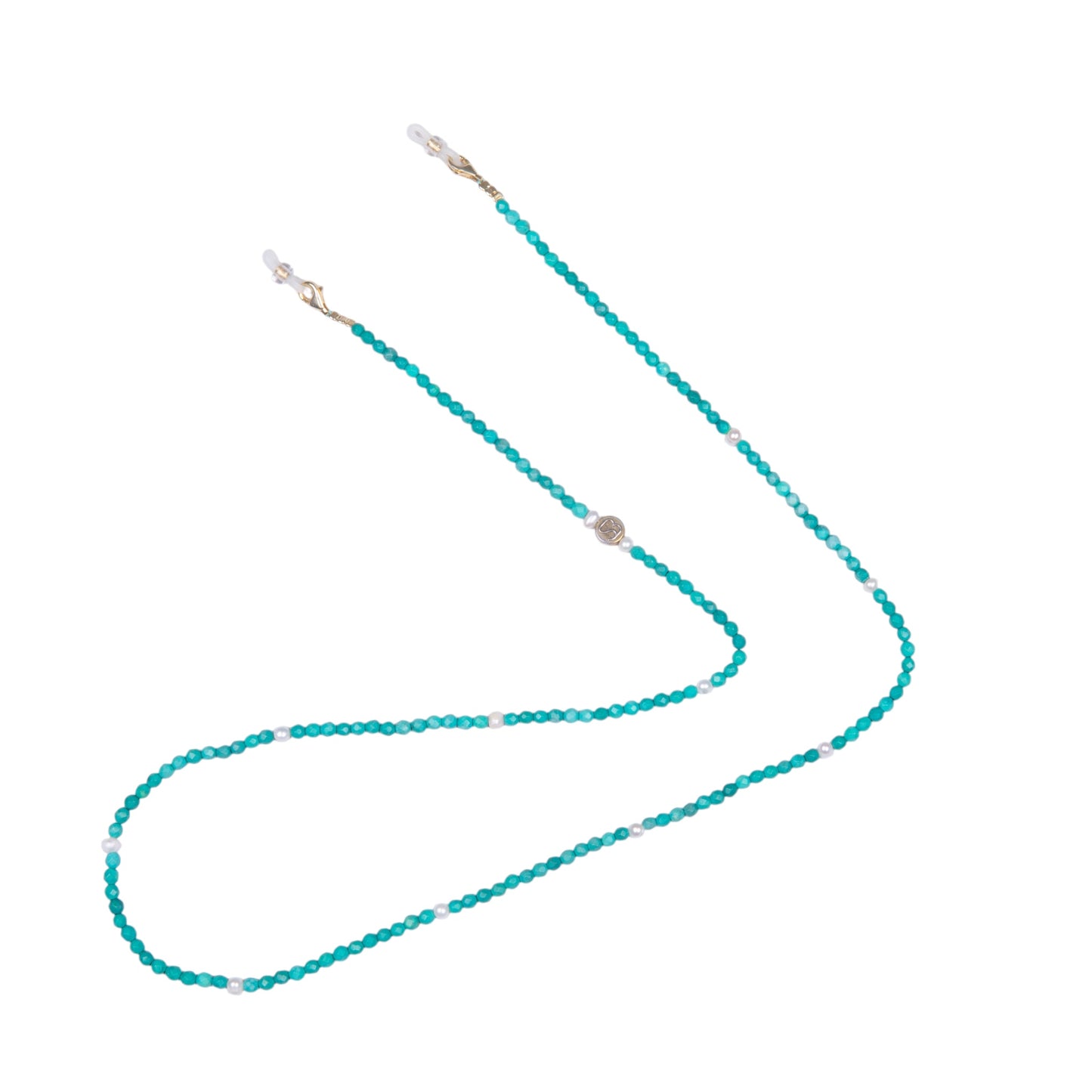 SandChain - Blue Turquoise Faceted