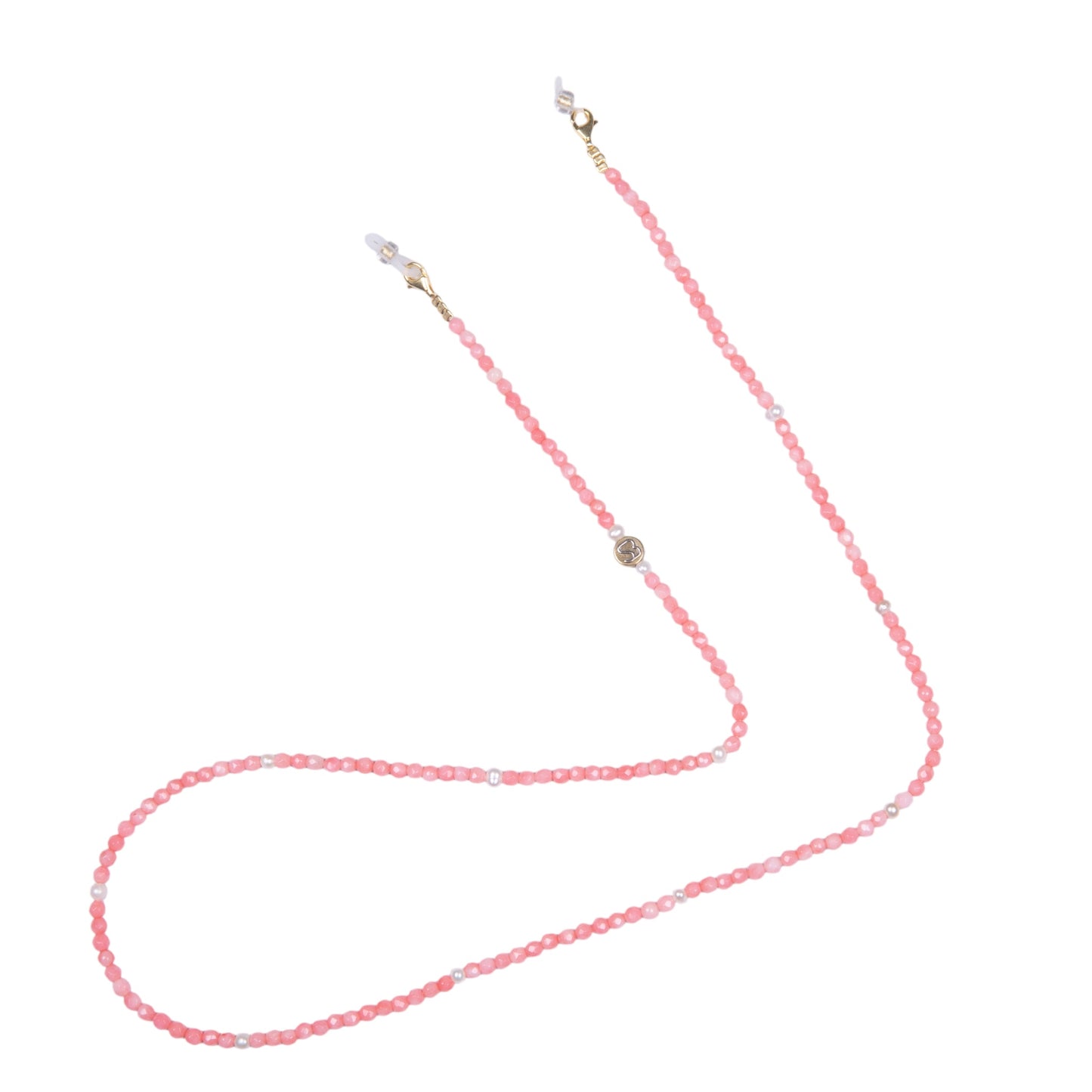 SandChain - Pink Coral Faceted