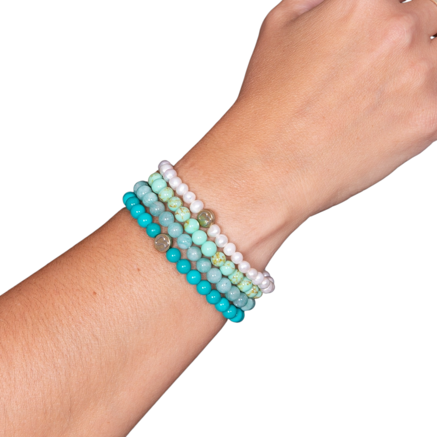 SandBracelet Elastic - Green Turquoise
