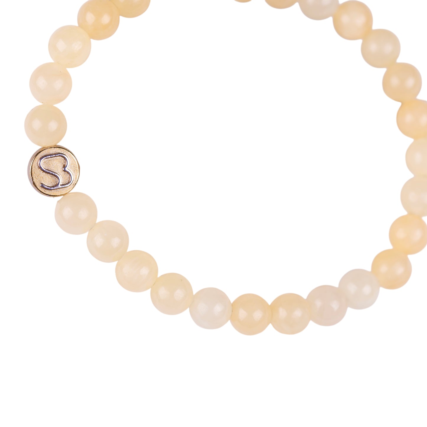 SandBracelet Elastic - Honey Calcite