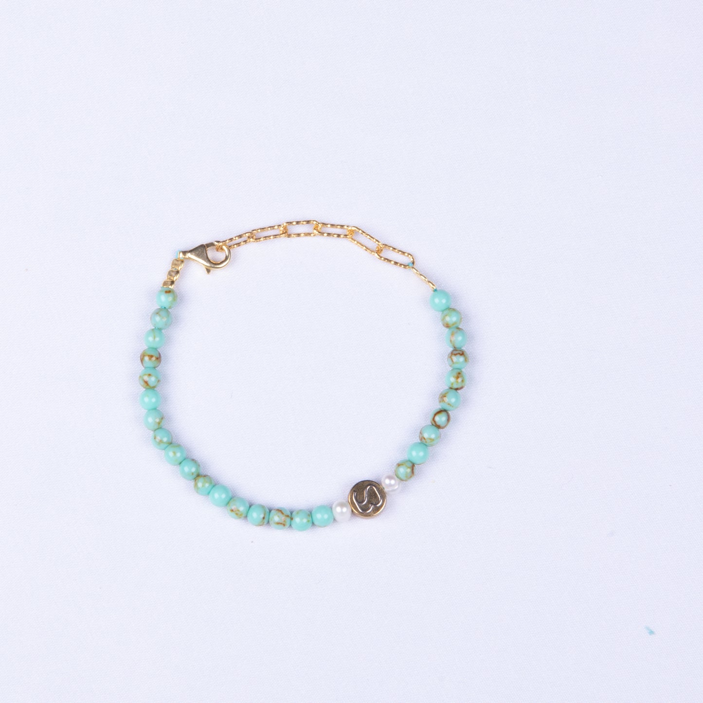 SandBracelet Chain - Green Turquoise
